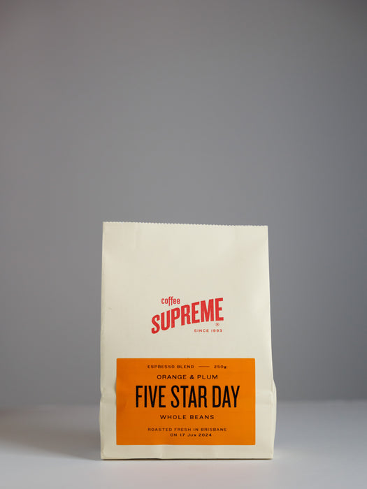 Coffee Supreme Beans - Five Star Day